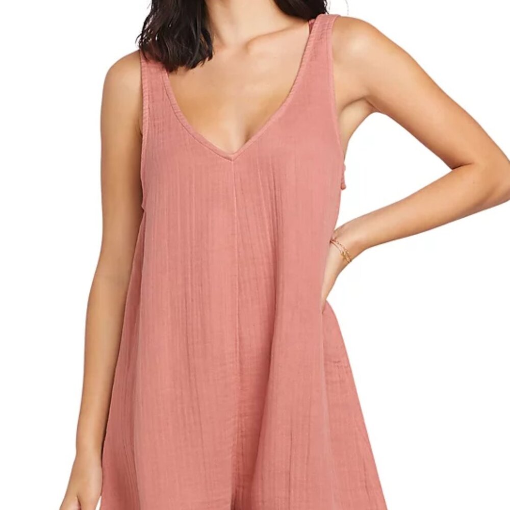 Volcom Juniors' Hang Loose Romper Swim Cover-Up NWT Sz XS - Picture 4 of 11